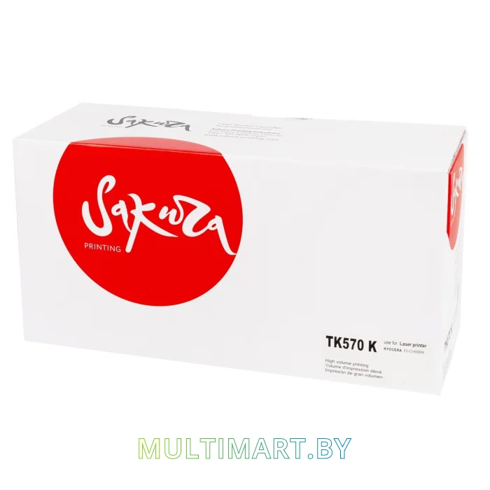 Картридж Sakura Printing SATK570K (Аналог KYOCERA MITA TK-570 Black)